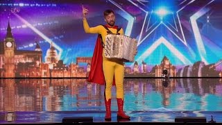 Vitaly Voronko - Britains Got Talent 2016 Audition Week 1