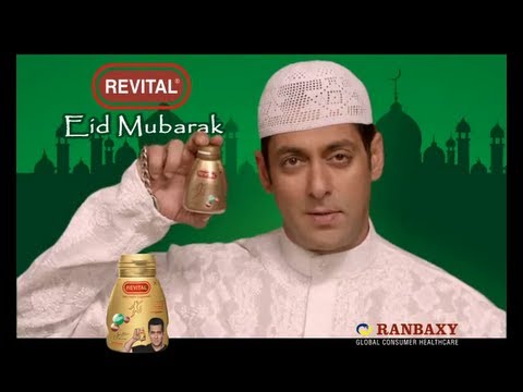 Eid Mubarak from Revital and Salman Khan