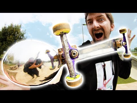 SKATEBOARDING A GIANT SPOON!  | SKATE EVERYTHING EP 90