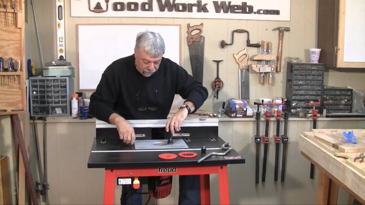 Woodworking Freud Router and Router Table Review - YouTube