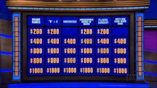 Ghostbusters Category on Jeopardy!