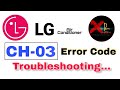LG CH03 Error Codes Troubleshooting | LG E3 Error Codes |