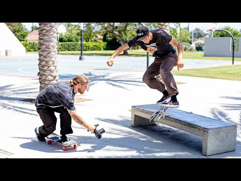 Chris Wimer Skates 3 Spots Around Long Beach