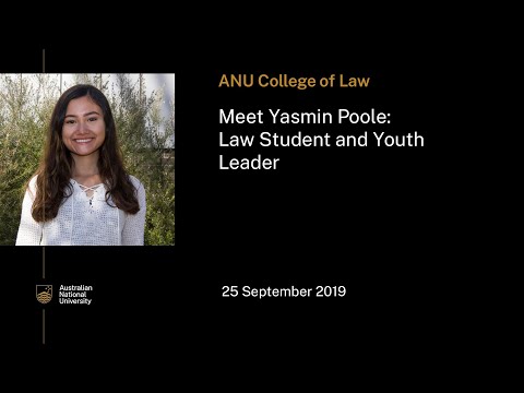 Meet Yasmin Poole, law student and youth leader