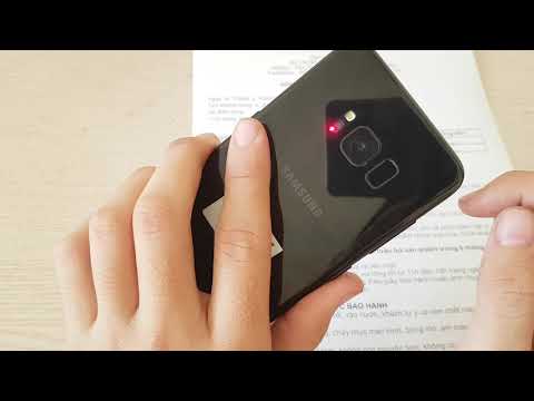 Clip test máy Galaxy S8 Mỹ màu đen gửi anh Nguyễn Vũ
