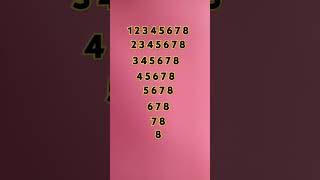12345678 Challenge