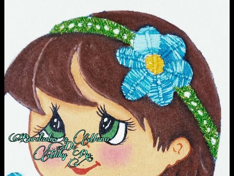 diademas bordadas a mano