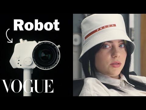 比利Eilish被一个机器人采访| Vogue