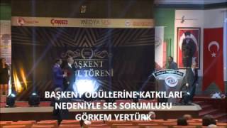 Medya Sesi - Kırmızıtürk Başkent Ödülleri Ses Sorumlusu Teşekkür Plaketi Görkem Yertürk