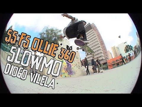 Nineclouds Skateboards | Slow Motion | Ss fs ollie 360 - Diogo Vilela