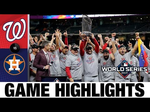 Nationals win 1st World Series with Game 7 comeback win! | Astros-Nationals MLB Highlights
