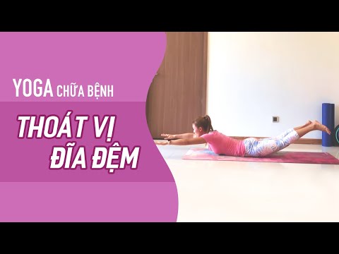 Yoga chữa THOÁT VỊ ĐĨA ĐỆM, giảm ĐAU LƯNG (30ph, mọi trình độ) | Yoga By Sophie