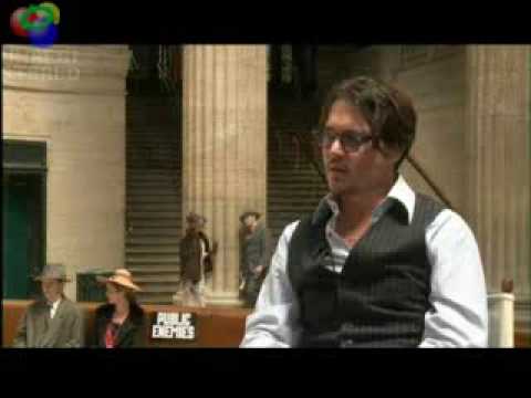 johnny depp public enemies wallpaper. Johnny Depp Interview - Public