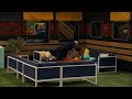 Haleigh and Fessy have quick game talk in backyard