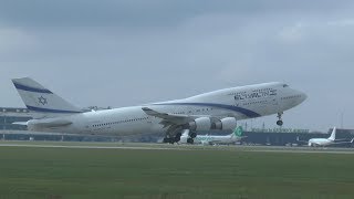 El Al Israel Airlines Boeing 747-400 4X-Ela - Katowice Pyrzowice (Ktw/Epkt) - 30.04.2019 R.