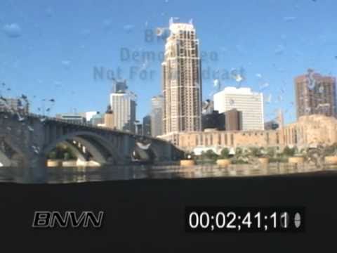 8/3/2007 Mississippi River Underwater Video From Nicollet Island