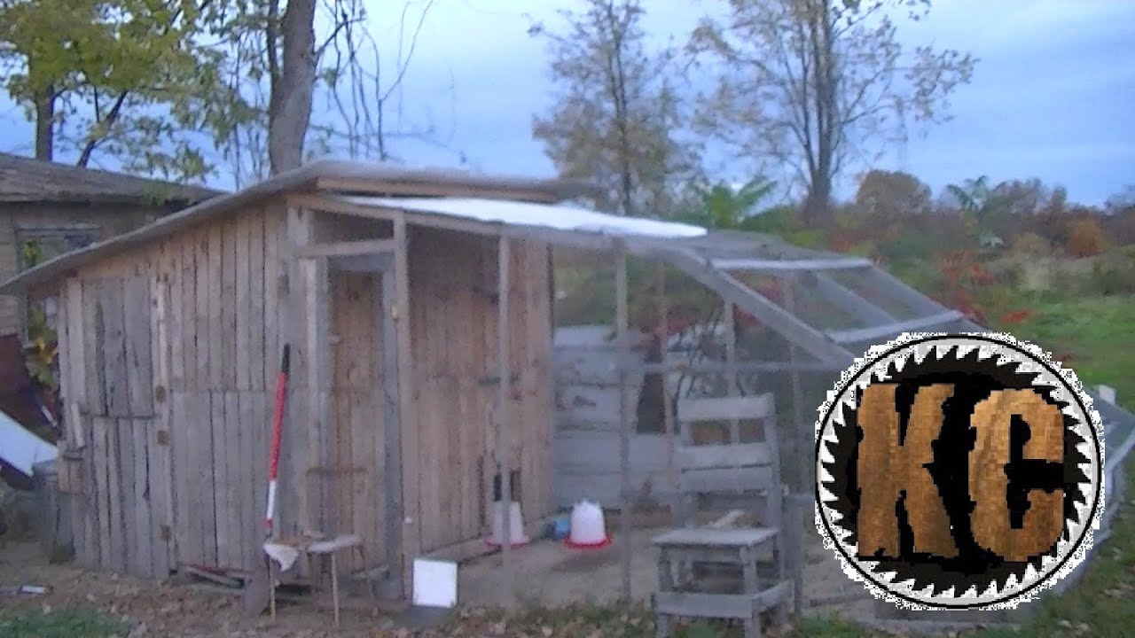 "FREE Pallet" Hen house, Chicken coop (Update) - YouTube