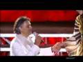 Andrea Bocelli & Laura Pausini "Dare To Live" Live on stage