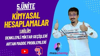 Kimyasal hesaplamalar (1.bölüm) 10. Sınıf Konu Anlatımı - Kimyasal Hesaplamalar 