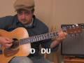 Johnny Cash - Inspired - Easy Beginner Song Acoustic Guitar Lesson
