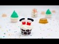 Santa Cupcakes für Weihnachten