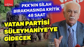 Doğu Perinçek Açıkladı Vatan Partisi Dem Partinin Davetiyle Süleymaniyeye Gidiyor
