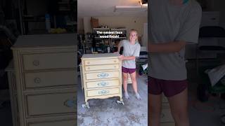 Furniture Flip Asmr - Easy Faux Wood Finish With Retique It