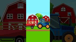 Машинки - Фермерский Трактор - Крошка Антошка  #Мультикипромашинки  #Мультики #Развивающиемультики