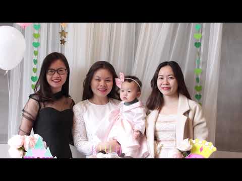 TIỆC SINH NHẬT BÉ KHÁNH NGÂN - CUỐN N ROLL