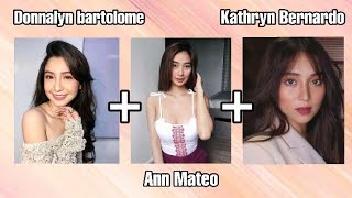 Donnalyn Bartolome Anne Mateo Kathryn Bernardo ? Tiktok- Francia Sese