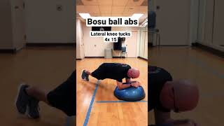 Bosu Ball Ab Exercises