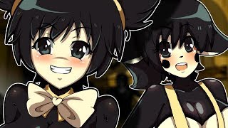 FIVE NIGHTS IN ANIME X BENDY AND THE INK MACHINE | FNIA Visual Novel (CloudNovel) #22 (BATIM route)