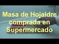 Roscón de hojaldre relleno de nata