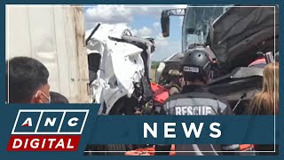 10 Dead, 37 Injured In Multi-Vehicle Collision On Sctex Anc