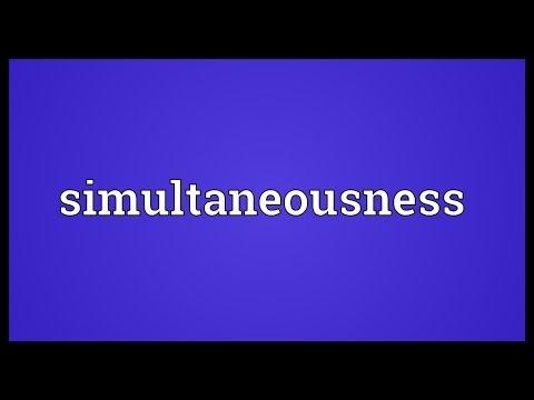 Header of simultaneousness