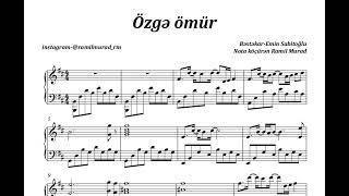 Özgə Ömür-Emin Sabitoğlu...piano Notlar