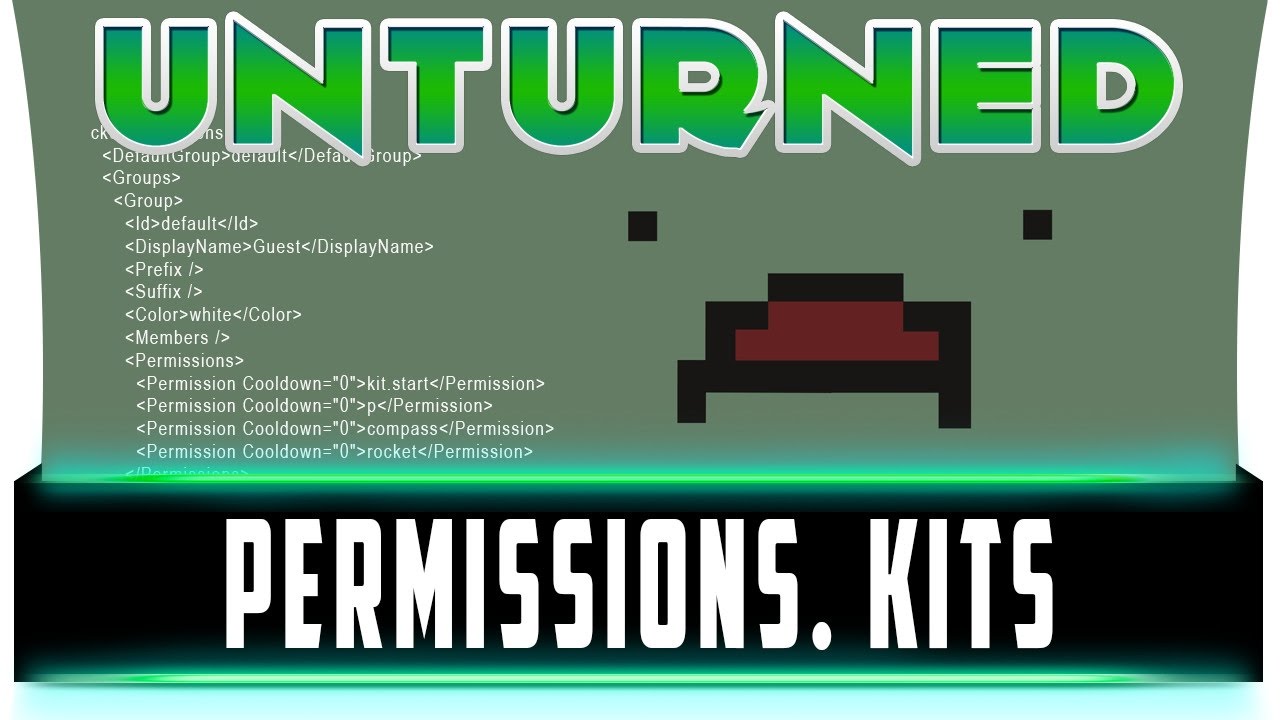 Как в unturned сделать кит старт Как в unturned сделать кит старт