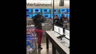 Two Crazy Girl Fighting Terribly At The Company Office