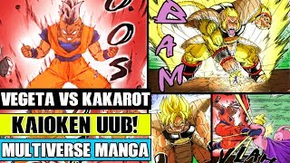 Dragon Ball Multiverse Chapter 46: Kaioken Uub Vs Majin Buu! SSJ Vegeta Vs Oozaru Kakarot!