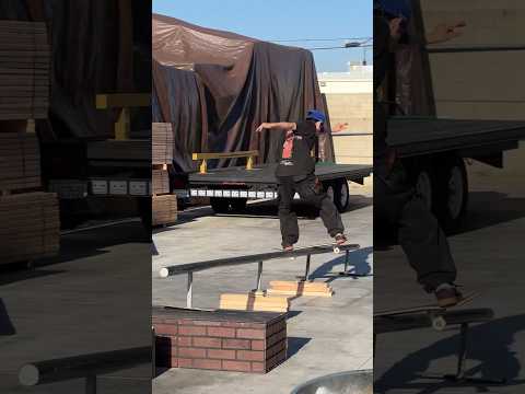 Jake Brenier has no fear of rails‼️🤯 #skateclipsdaily #ramp #miniramp #skateboarding #skateramp