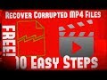 ✔ How-To Recover Corrupted MP4, MOV, AVI & Other Video Files For FREE! | 10 Simple Steps