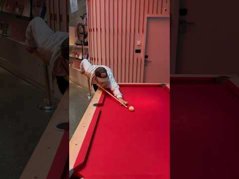 Why Olli is a pro skateboarder not a pro pool player #skateboard #pizzaskateboards