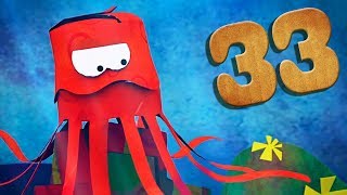 Paper Tales - Ep 33 Octopus - friendly animated series 2017 - Moolt Kids Toons