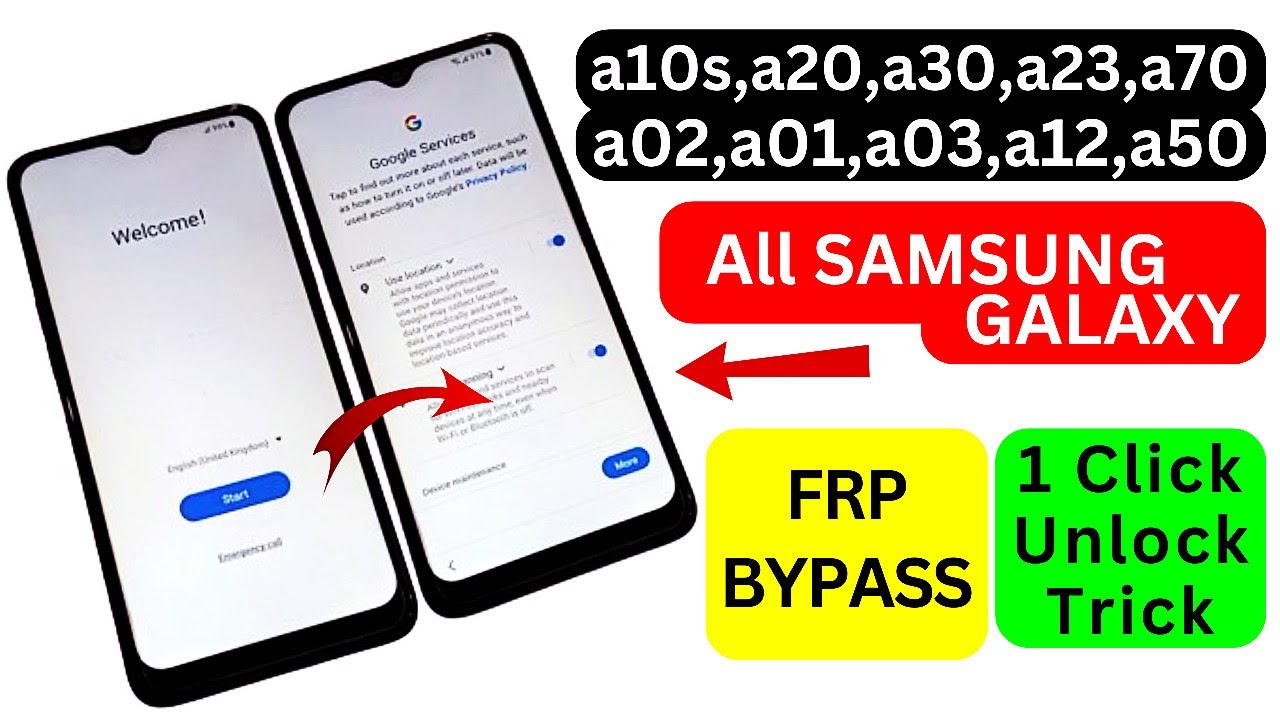Samsung a10s,a20,a30s,a02,a01,a03,a12,a23,a50,a70 Frp Samsung a10s,a20,a30s,a02,a01,a03,a12,a23,a50,a70 Frp