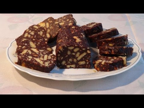 Как делать шоколадную колбасу: 4 100 Как делать шоколадную колбасу: 4 94