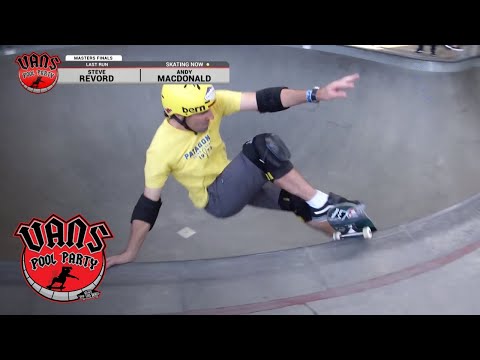 2018 Vans Pool Party: Andy Macdonald 2nd Place Run - Masters Division | Vans Pool Party