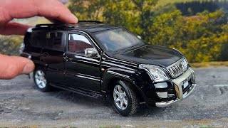 Большая моделька Toyota Land Cruiser 1/24 cararama. Про машинки