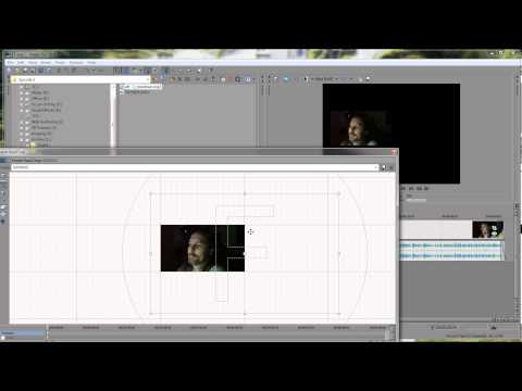 Sony Vegas Event Pan and Crop Freely X & Y