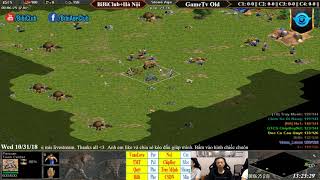 AoE 44 Random BiBiClub+Hà Nội vs GameTv Old Ngày 31/10/2018