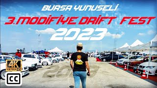 3. Yeşil Bursa Modifiyeli Arabalar Ve Drift Festivali 2023